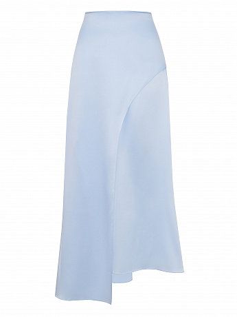 Blue Silk skirt (Pre Order)