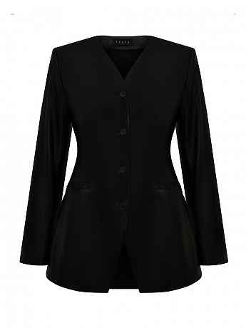 Жакет из кожи