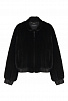Mink bomber jacket