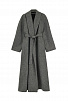 Grey wool coat