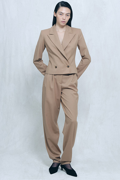 Брюки из шерсти