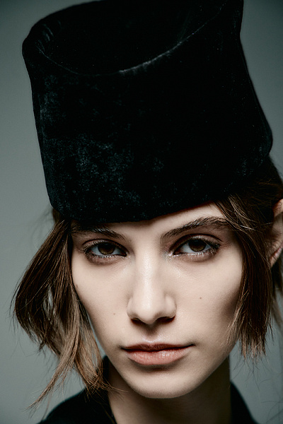 Шапка из норки