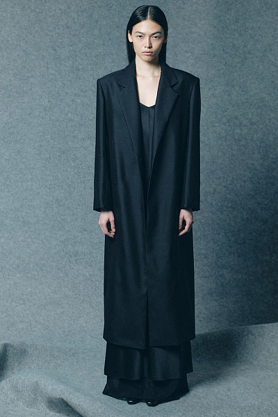 Silk coat