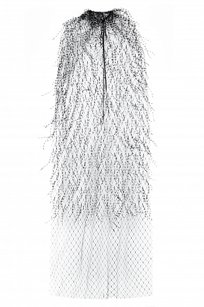 Кейп с перьями (Pre Order)