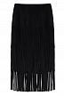 Fringed skirt