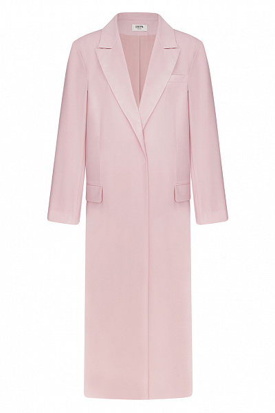 Pink wool coat (Pre Order)