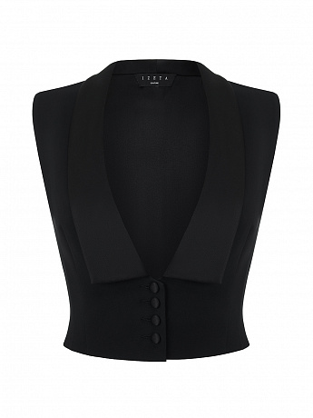 Жилет из шелка