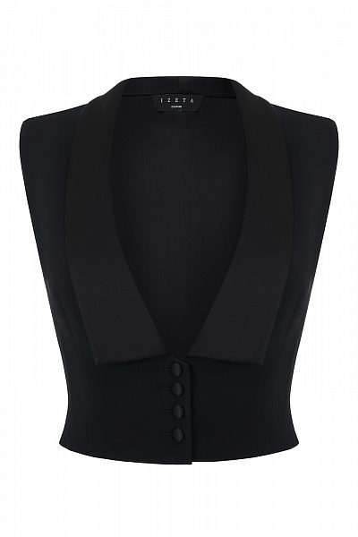 Жилет из шелка