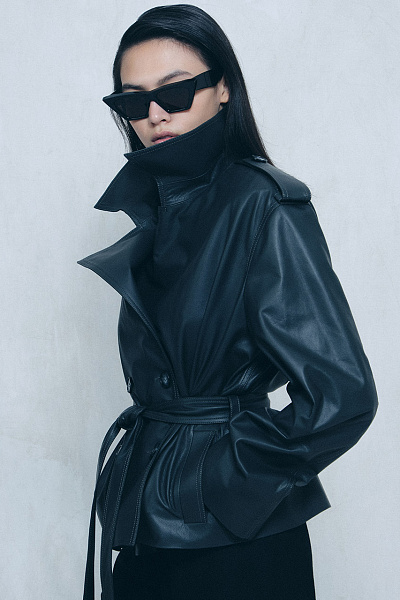Leather Coat