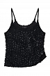 Топ с пайетками и вышивкой
