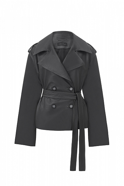 Leather Coat