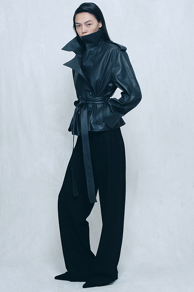 Leather Coat