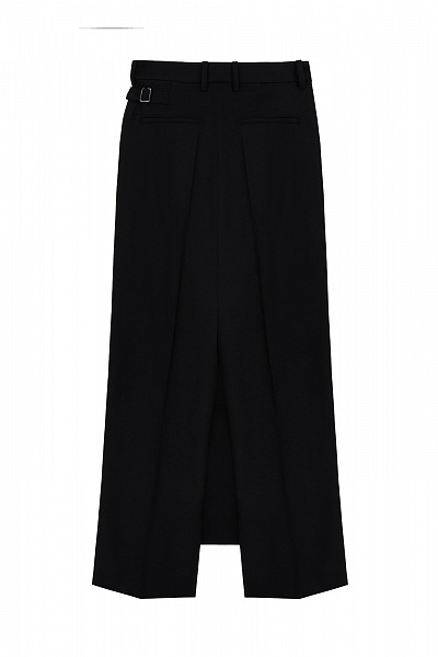 Wool trousers with skirt (Pre Order)