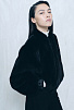 Mink bomber jacket